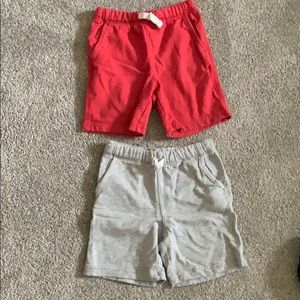 Toddler boy sweatpants shorts with drawstring